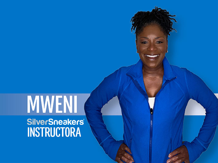 SilverSneakers LIVE instructor Mweni Ekpo